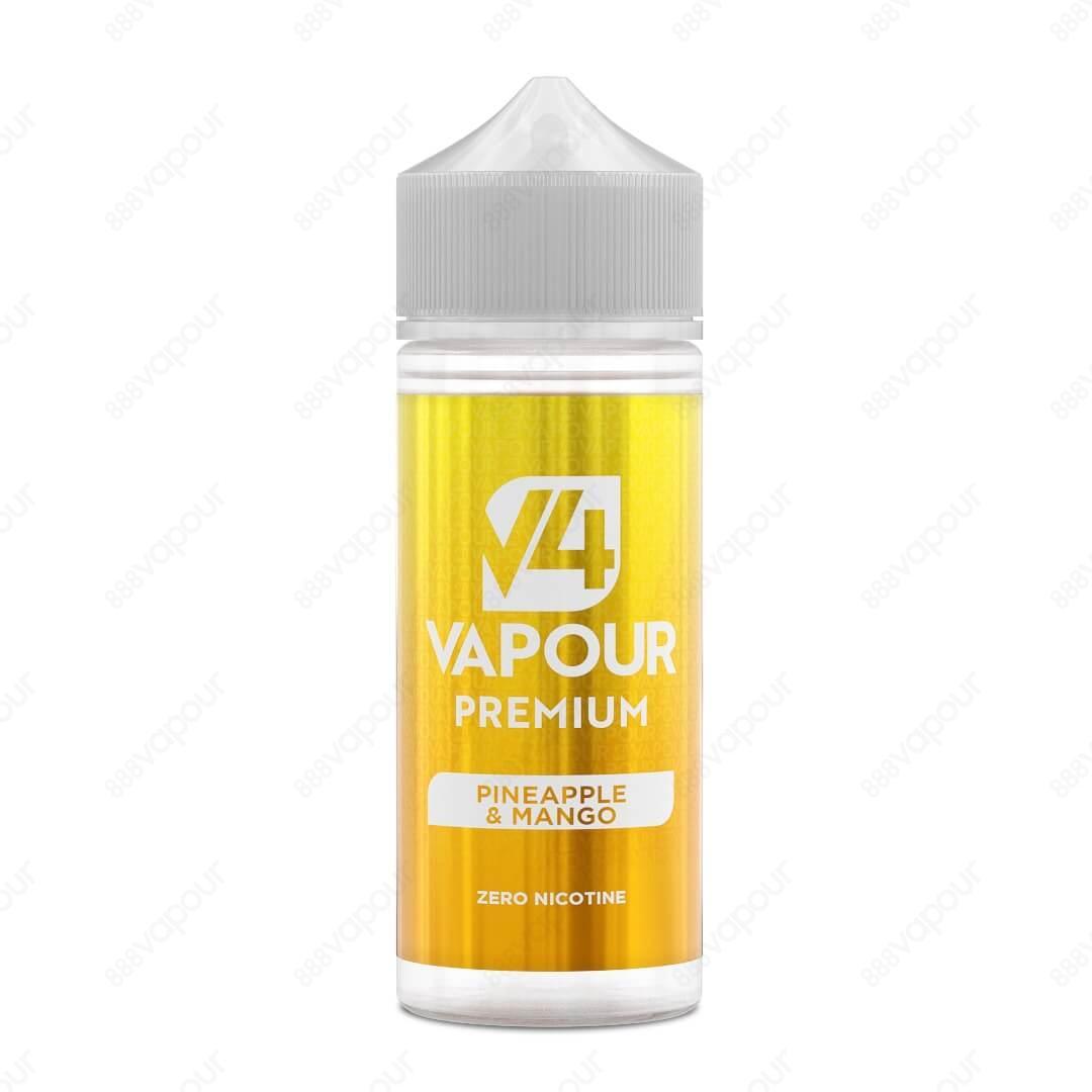 V4 Vapour Pineapple & Mango 100ml Shortfill E-liquid