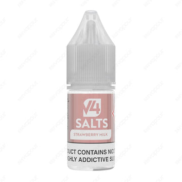 V4 Vapour Strawberry Milk 10ml Nicotine Salt E-Liquid