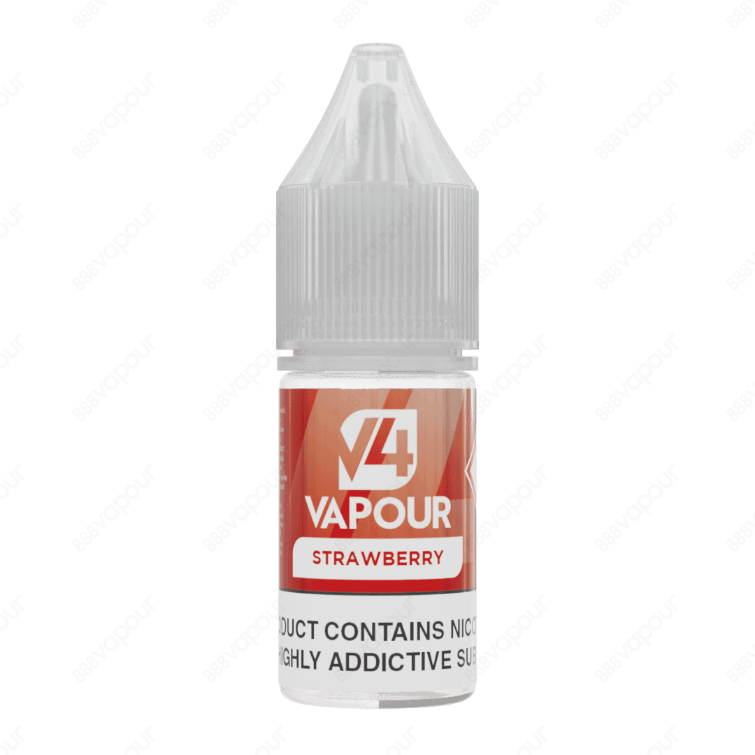 V4 Vapour Strawberry 10ml Freebase E-Liquid