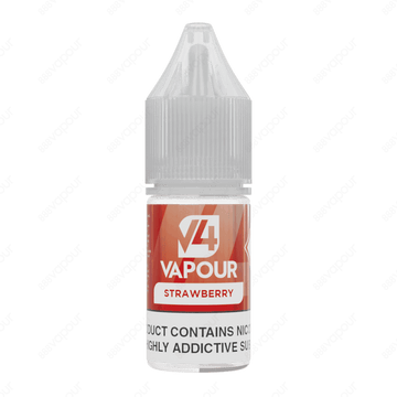 V4 Vapour Strawberry 10ml Freebase E-Liquid