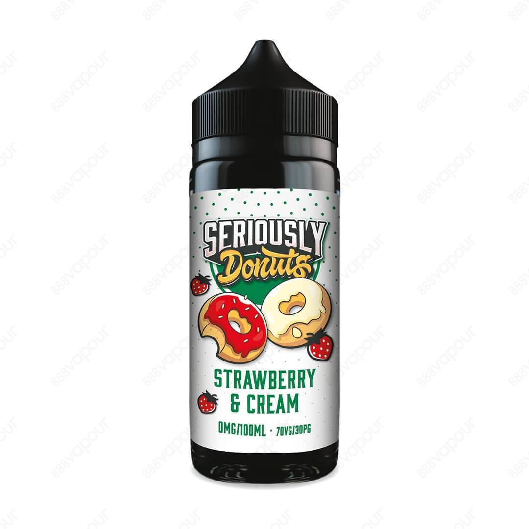 Doozy Vape Co Seriously Donuts Strawberry Cream 120ml Shortfill E-liquid