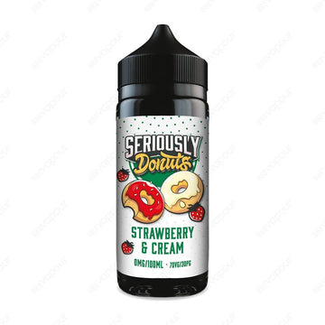 Doozy Vape Co Seriously Donuts Strawberry Cream 120ml Shortfill E-liquid