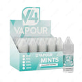 V4 Vapour Strawberry Menthol 10ml Freebase E-Liquid with box