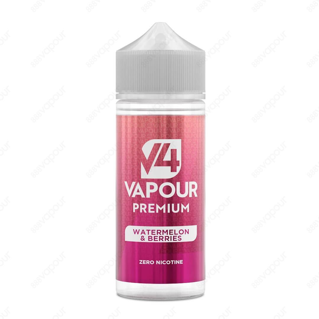V4 Vapour Watermelon & Berries 100ml Shortfill E-liquid