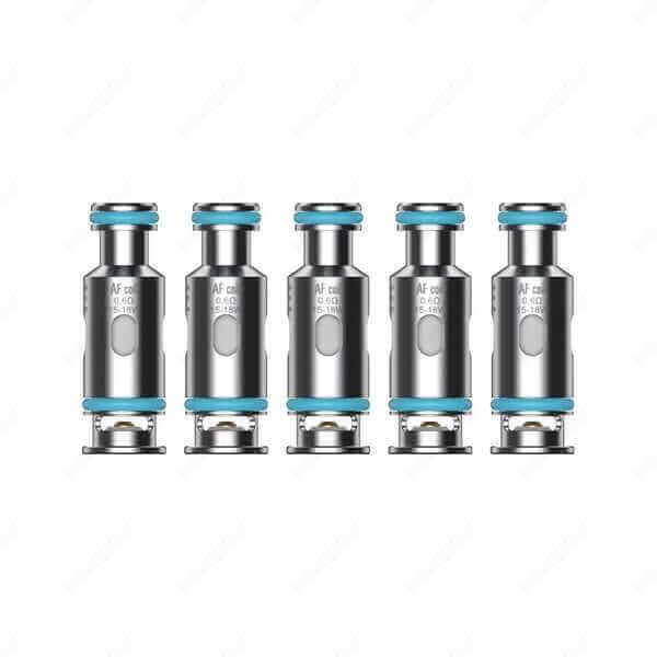 AF Flexus Q Coils | £12.99 | 888 Vapour | The Aspire Flexus coils are designed to fit the Aspire Flexus Q pods. Choose from two resistances, including the 1.0 Ohm AF coil which offers a tight and flavourful mouth-to-lung vape. The 0.6 Ohm AF coil serves u