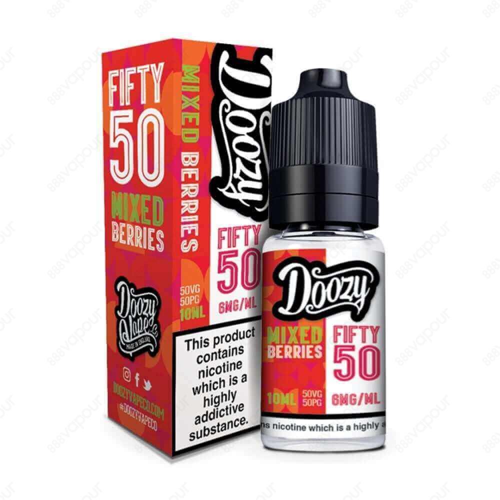 Doozy Vape Co Fifty 50 Mixed Berries 10ml Nicotine Salt E-Liquid