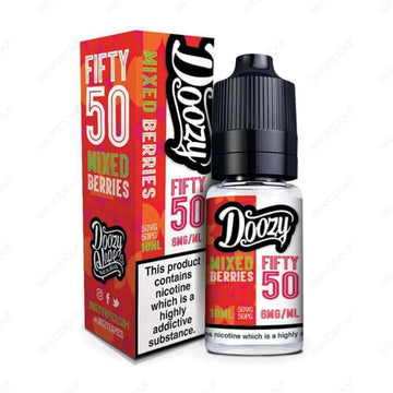 Doozy Vape Co Fifty 50 Mixed Berries 10ml Nicotine Salt E-Liquid