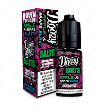 Doozy Salts Apple and Grape Blast 10ml Nicotine Salt E-Liquid