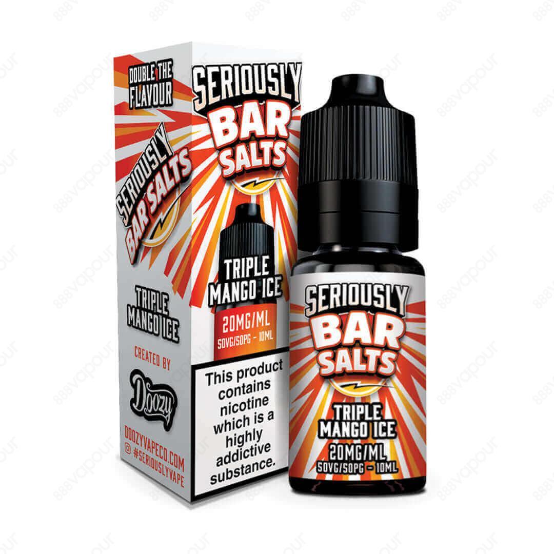 Doozy Vape Co Seriously Bar Salts Triple Mango Ice 20mg Nicotine Salt E-Liquid