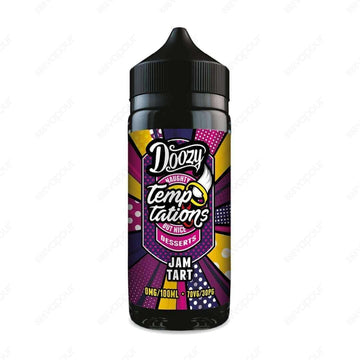 Doozy Temptations Jam Tart 120ml Shortfill E-liquid