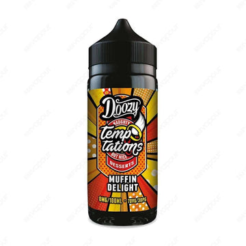Doozy Temptations Muffin Delight 120ml Shortfill E-liquid