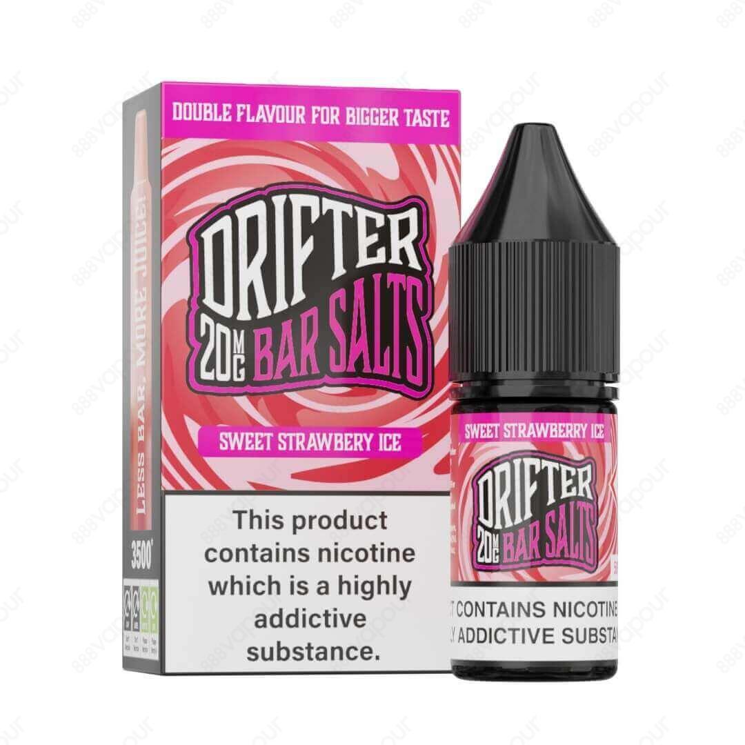 Drifter Bar Salts Sweet Strawberry Ice 20mg Nicotine Salt E-Liquid