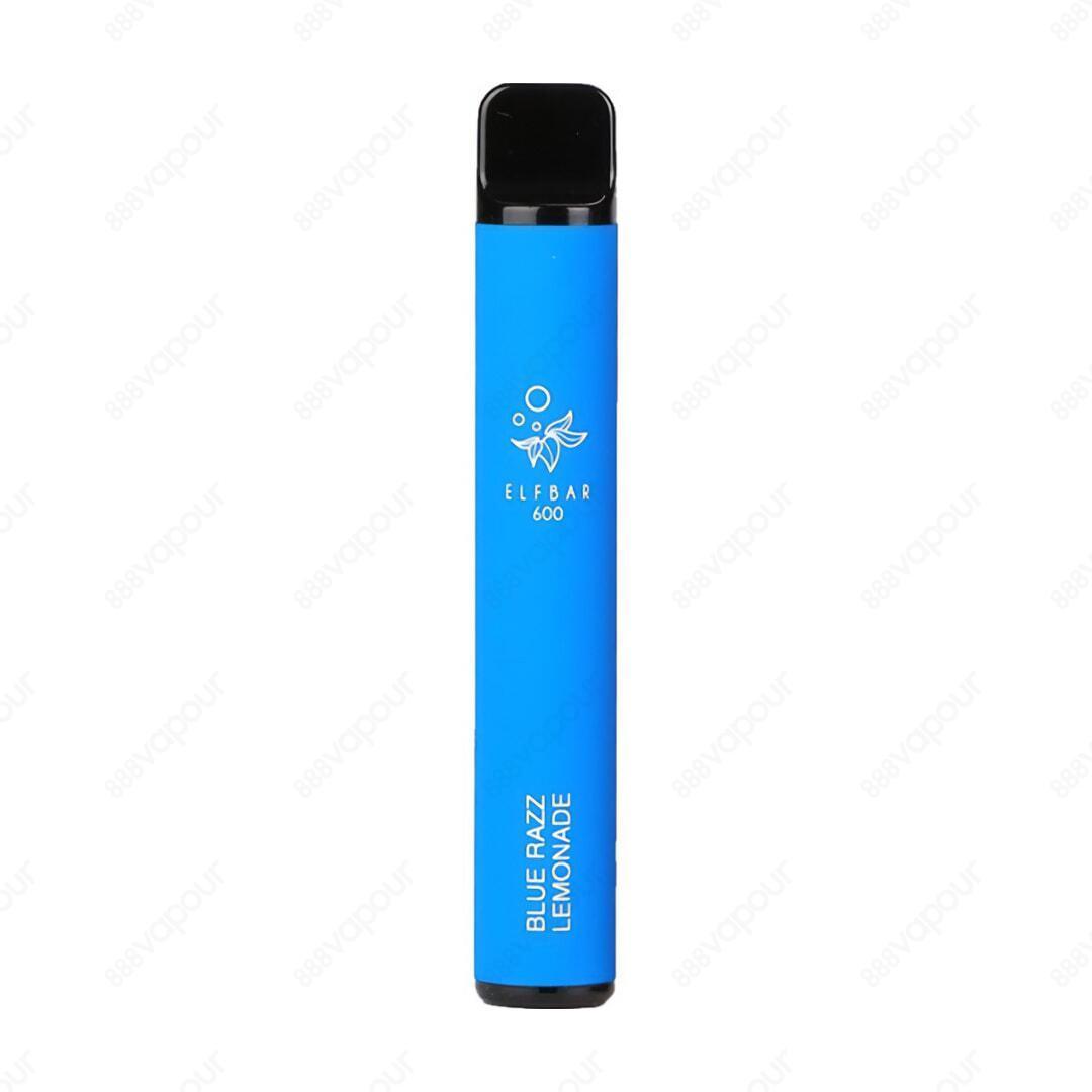 888 Vapour | Elf Bar 600 Blue Razz Lemonade Disposable Kit | £4.99 | 888 Vapour | If you're looking to make the switch to vaping but you're not ready to invest in a full vape kit, then the Elf Bar 600 is the perfect choice! The Elf Bar 600 Blue Razz Lemon
