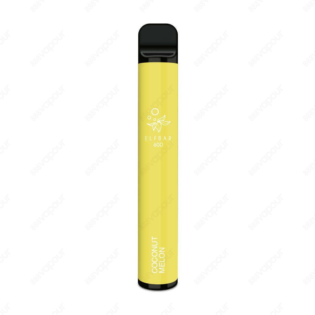 888 Vapour | Elf Bar 600 Coconut Melon Disposable Kit | £4.99 | 888 Vapour | If you're looking to make the switch to vaping but you're not ready to invest in a full vape kit, then the Elf Bar 600 is the perfect choice! The Elf Bar 600 Coconut Melon is a d