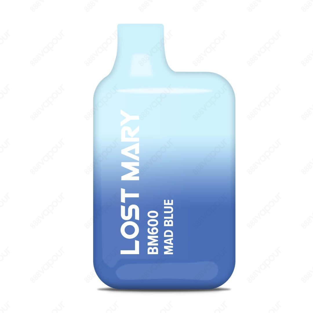 Elf Bar Lost Mary BM600 Mad Blue Disposable Vape Kit | £4.99 | 888 Vapour | If you’re looking to make the switch to vaping but you’re not ready to invest in a full vape kit, then the Lost Mary Disposable Bar is the perfect choice! The Lost Mary Disposable