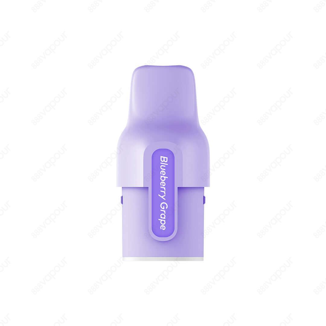Innokin Innobar Blueberry Grape C1 Replacement Pod | £5.99 | 888 Vapour | The Innokin Innobar C1 Replacement pods come prefilled with 2ml of 20mg nicotine salt E-Liquid and also features Innokins latest spin on E-Liquid AQ30 (Aquios), this makes the E-Liq