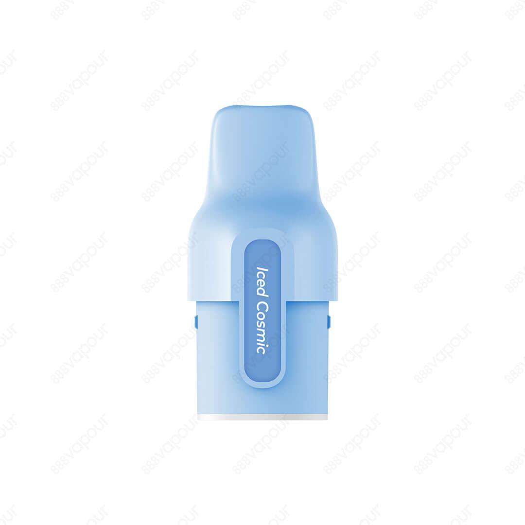 Innokin Innobar Iced Cosmic C1 Replacement Pod | £5.99 | 888 Vapour | The Innokin Innobar C1 Replacement pods come prefilled with 2ml of 20mg nicotine salt E-Liquid and also features Innokins latest spin on E-Liquid AQ30 (Aquios), this makes the E-Liquid