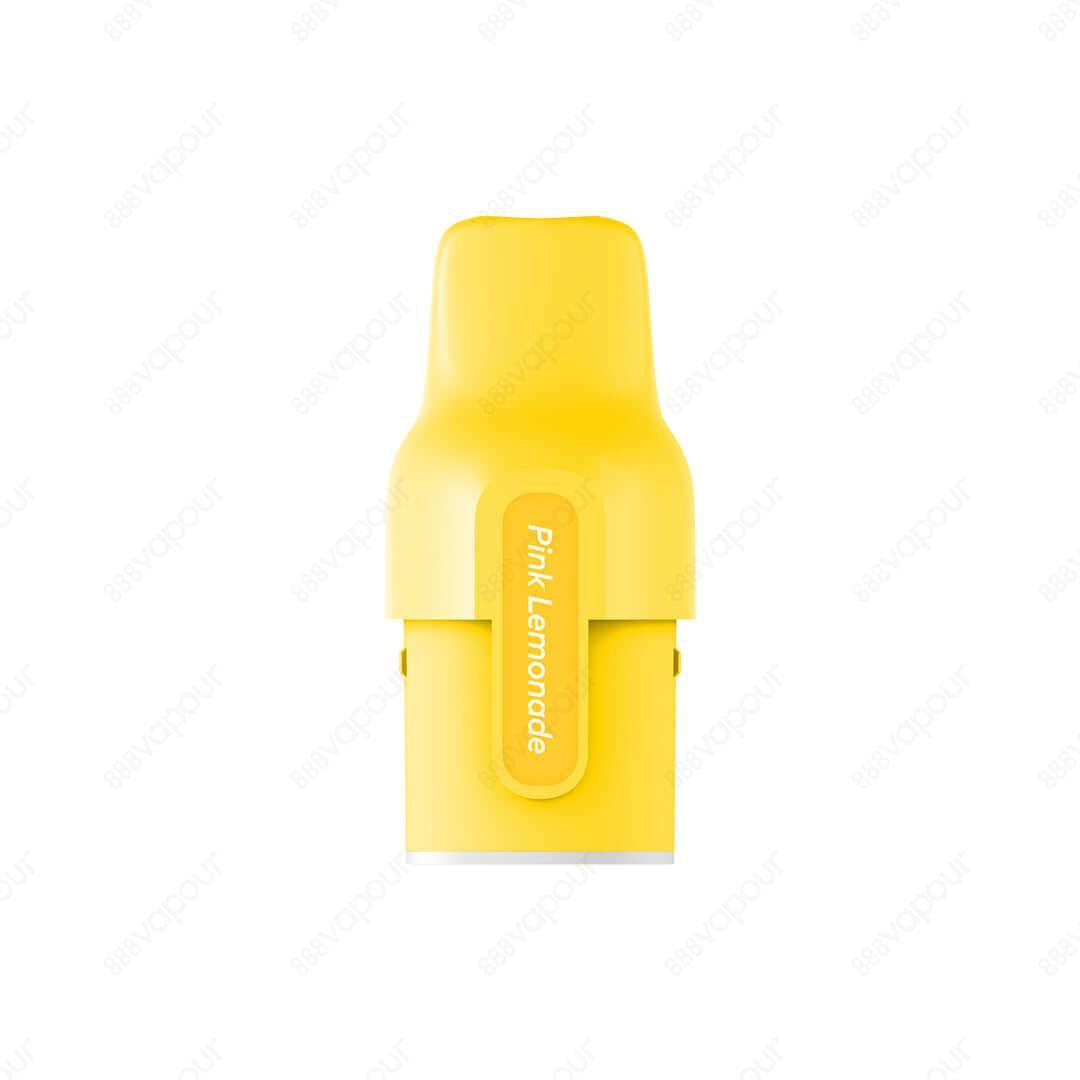 Innokin Innobar Pink Lemonade C1 Replacement Pod | £5.99 | 888 Vapour | The Innokin Innobar C1 Replacement pods come prefilled with 2ml of 20mg nicotine salt E-Liquid and also features Innokins latest spin on E-Liquid AQ30 (Aquios), this makes the E-Liqui