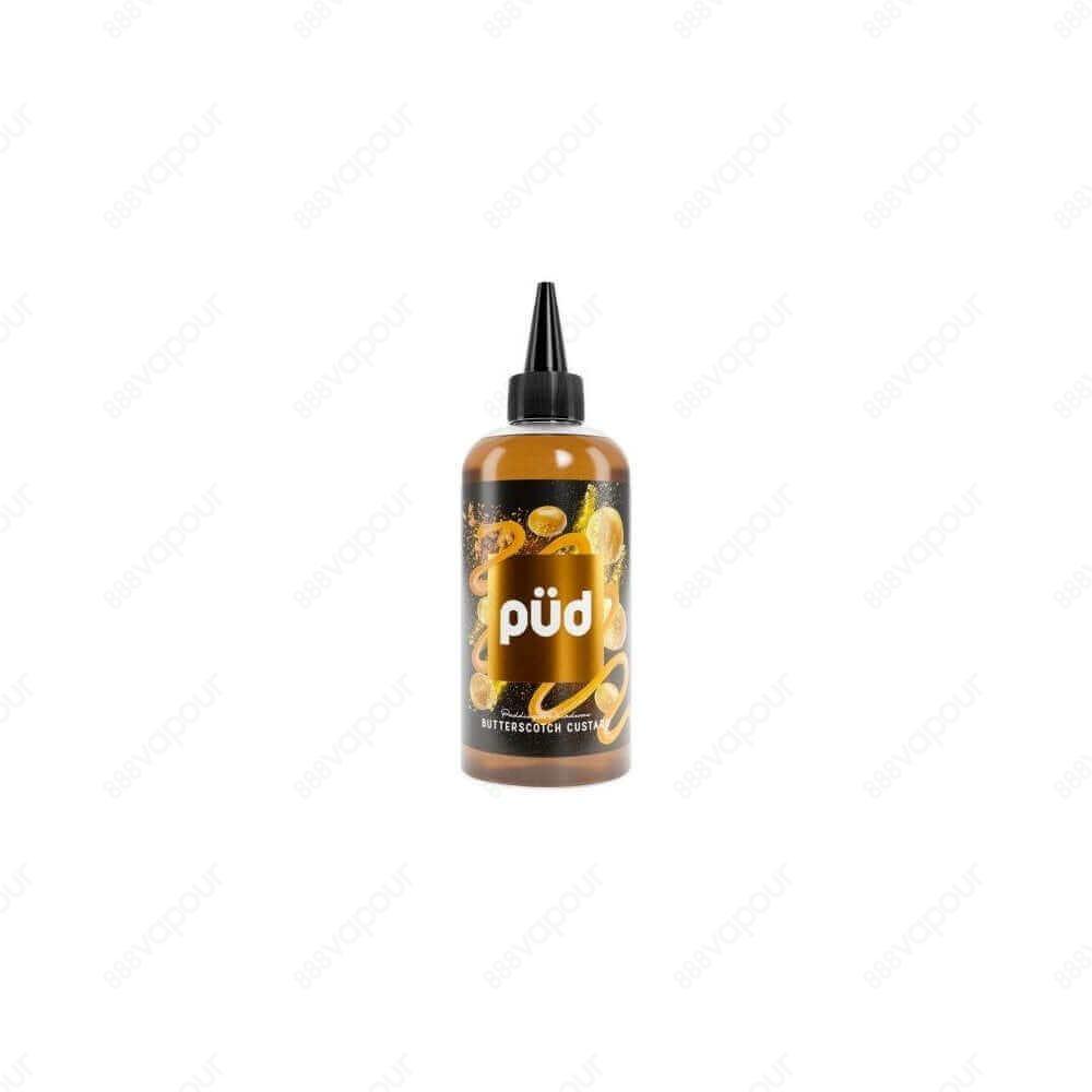 Joe's Juice Pud Butterscotch Custard E-Liquid | £13.00 | 888 Vapour | Joe's Juice Pud Butterscotch Custard e-liquid features delicious swirls of rich and heavenly butterscotch sauce, in a smooth and creamy custard. Embracing and captivatingly good! Butter