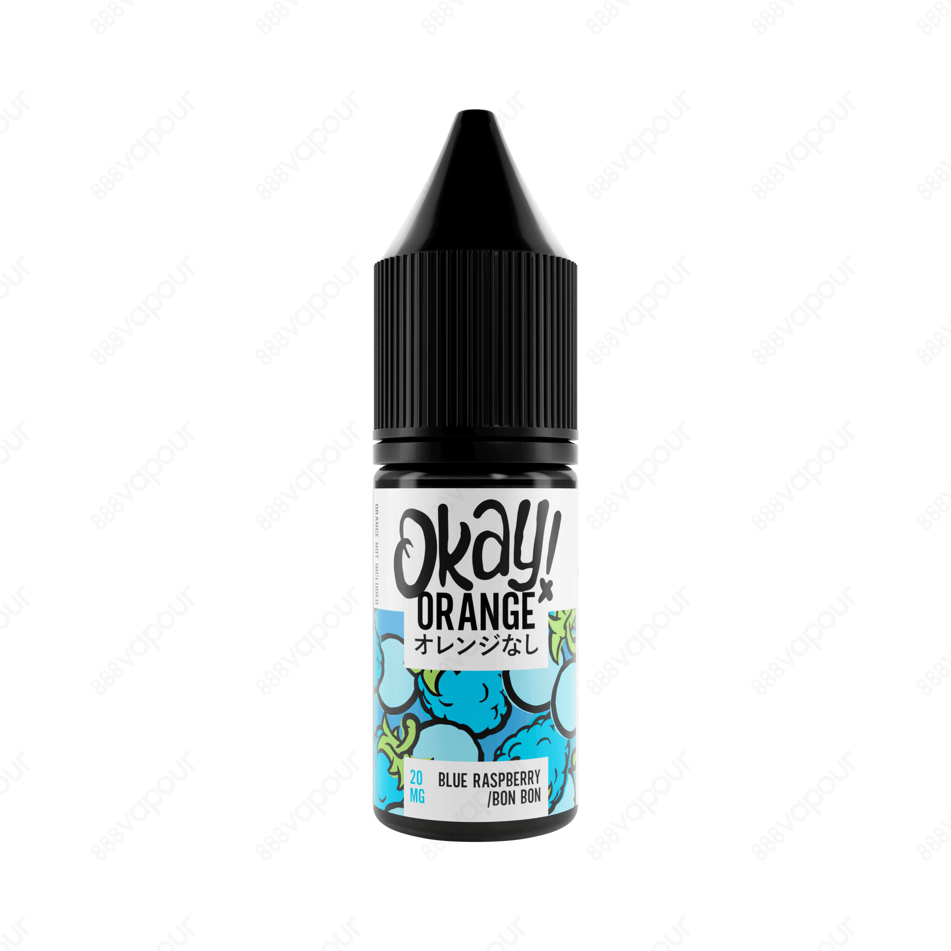 Okay Orange Blue Raspberry Bon Bon 10ml Nicotine Salt E-Liquid