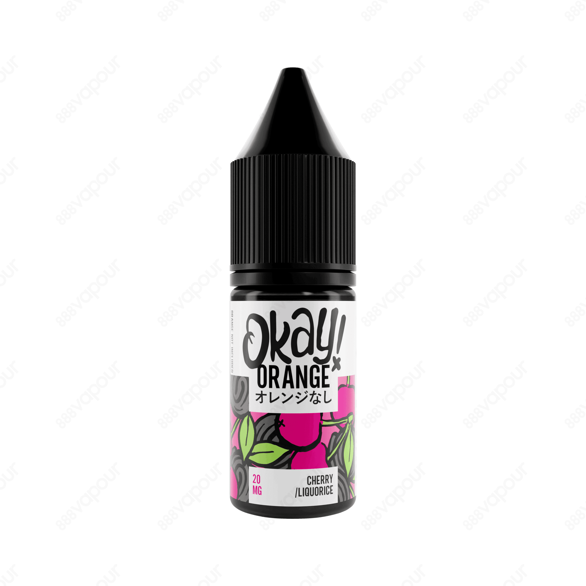 Okay Orange Cherry Liquorice 10ml Nicotine Salt E-Liquid