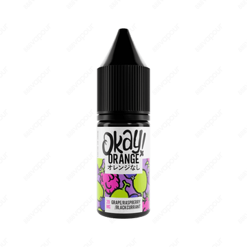 Okay Orange Grape Raspberry Blackcurrant 10ml Nicotine Salt E-Liquid