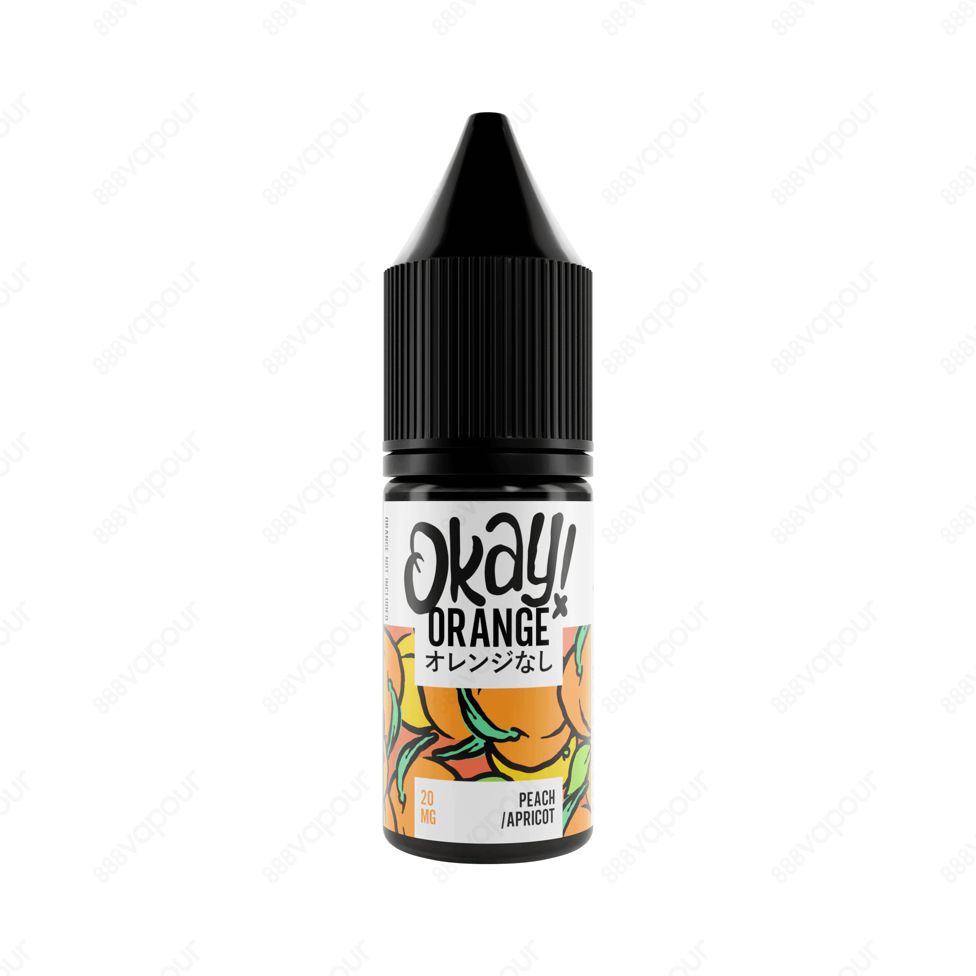 Okay Orange Peach & Apricot 10ml Nicotine Salt E-Liquid