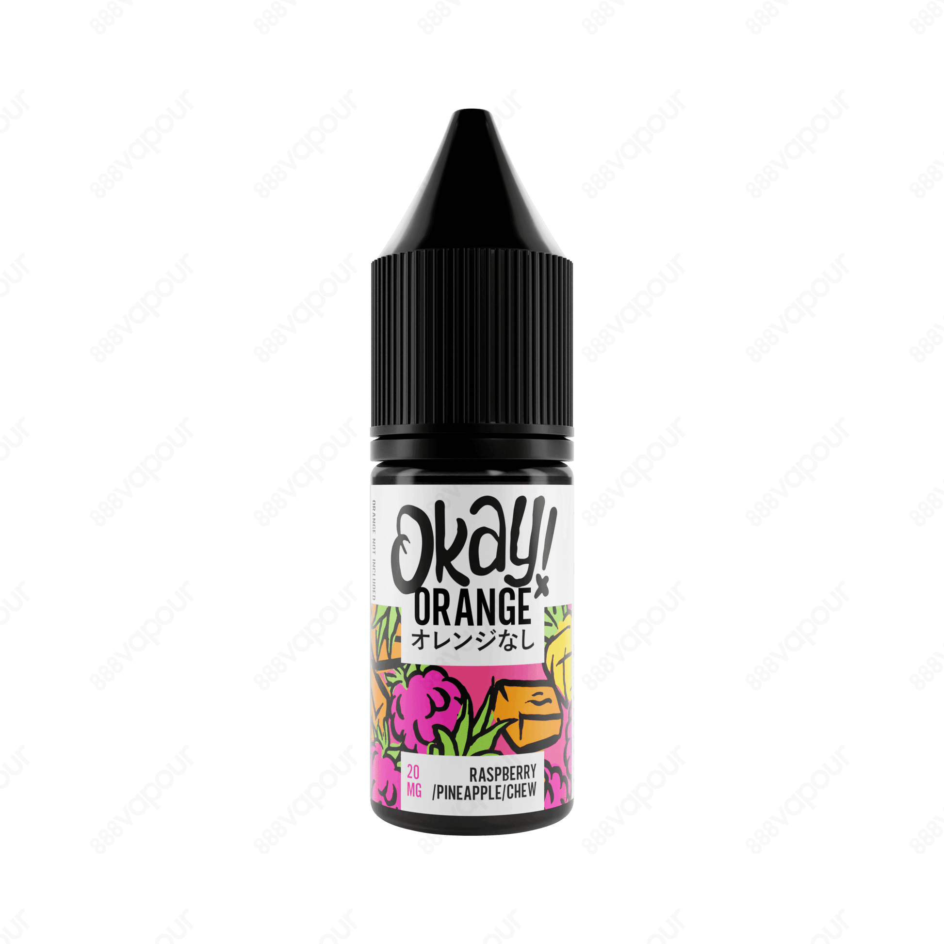 Okay Orange Raspberry Pineapple Chew Nicotine Salt E-Liquid