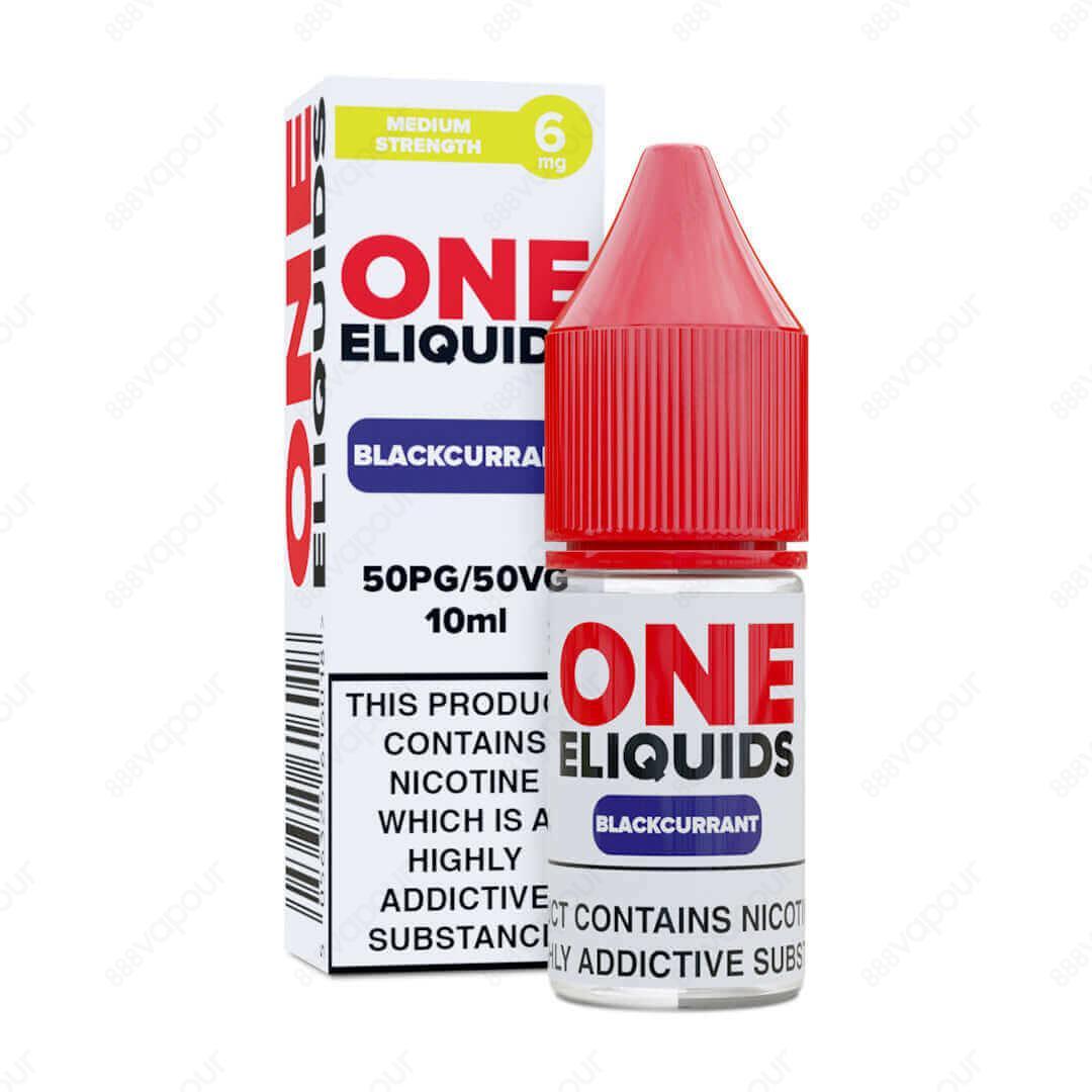 One ELiquids Blackcurrant 6mg Freebase E-Liquid