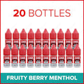 Group image of One ELiquids Fruity Berry Menthol 10ml Nicotine Salt E-Liquid
