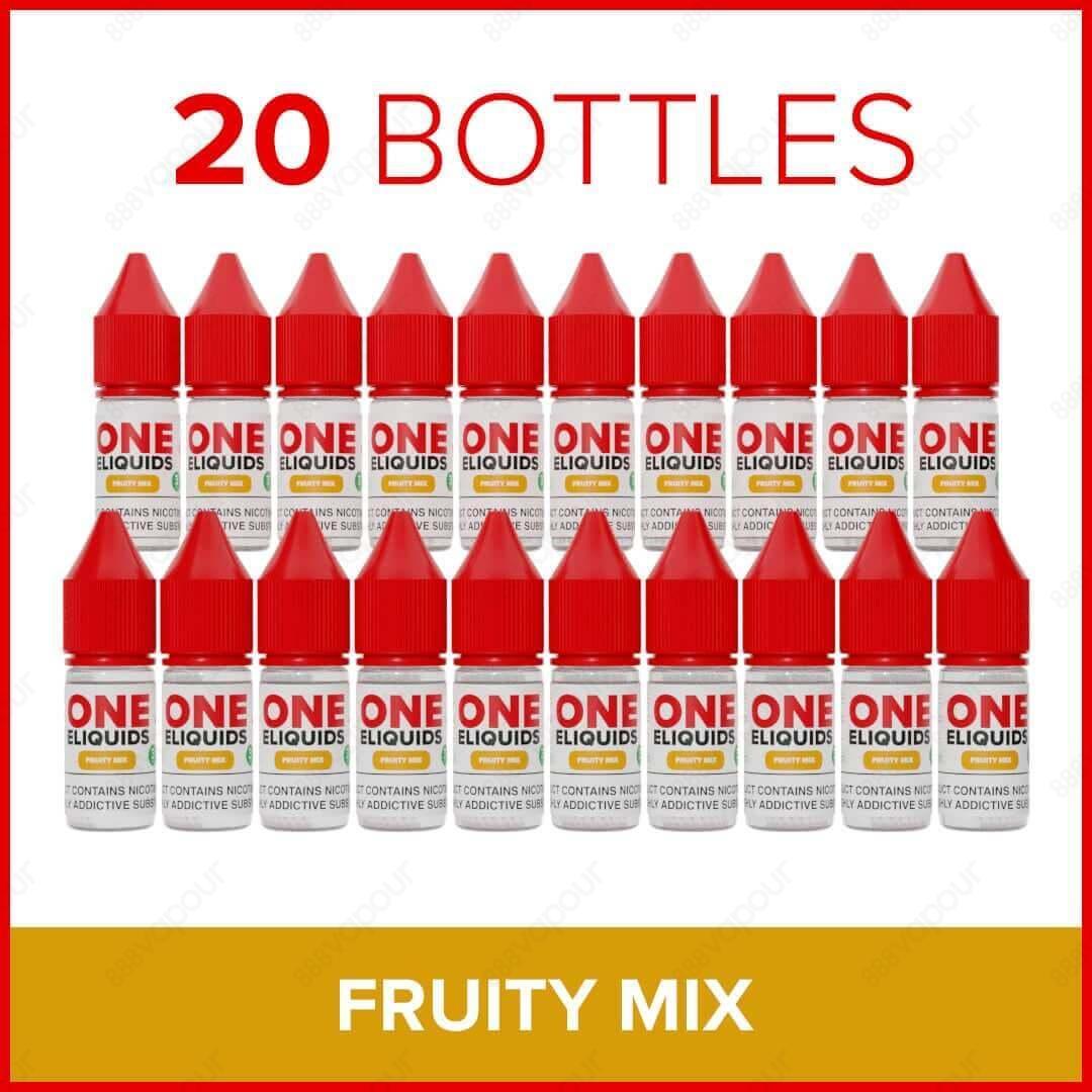 Group image of One ELiquids Fruity Mix 10ml Freebase E-Liquid