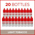 Group image of One ELiquids Light Tobacco 10ml Freebase E-Liquid