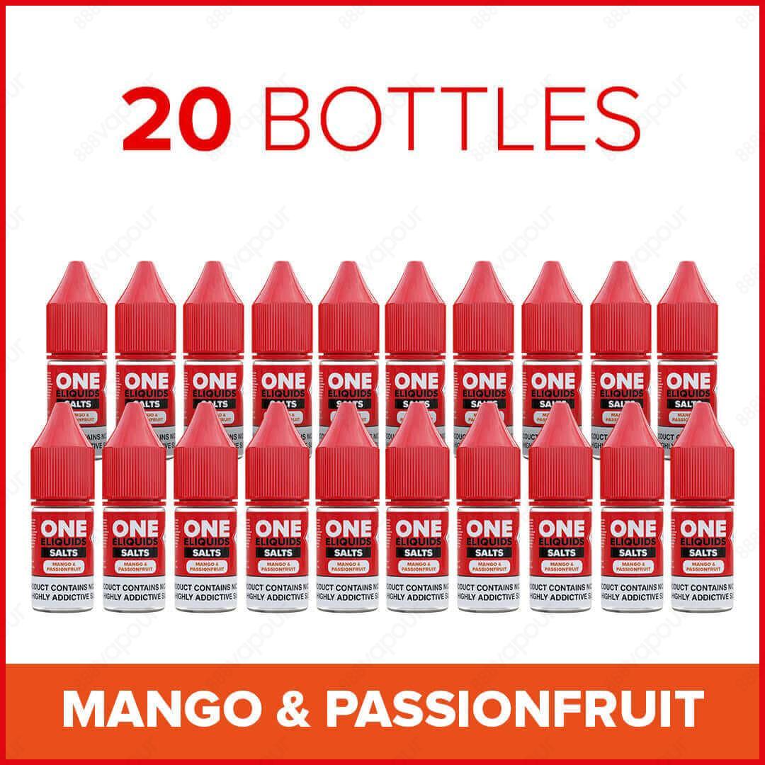 Group image of One ELiquids Mango & Passionfruit 10ml Nicotine Salt E-Liquid