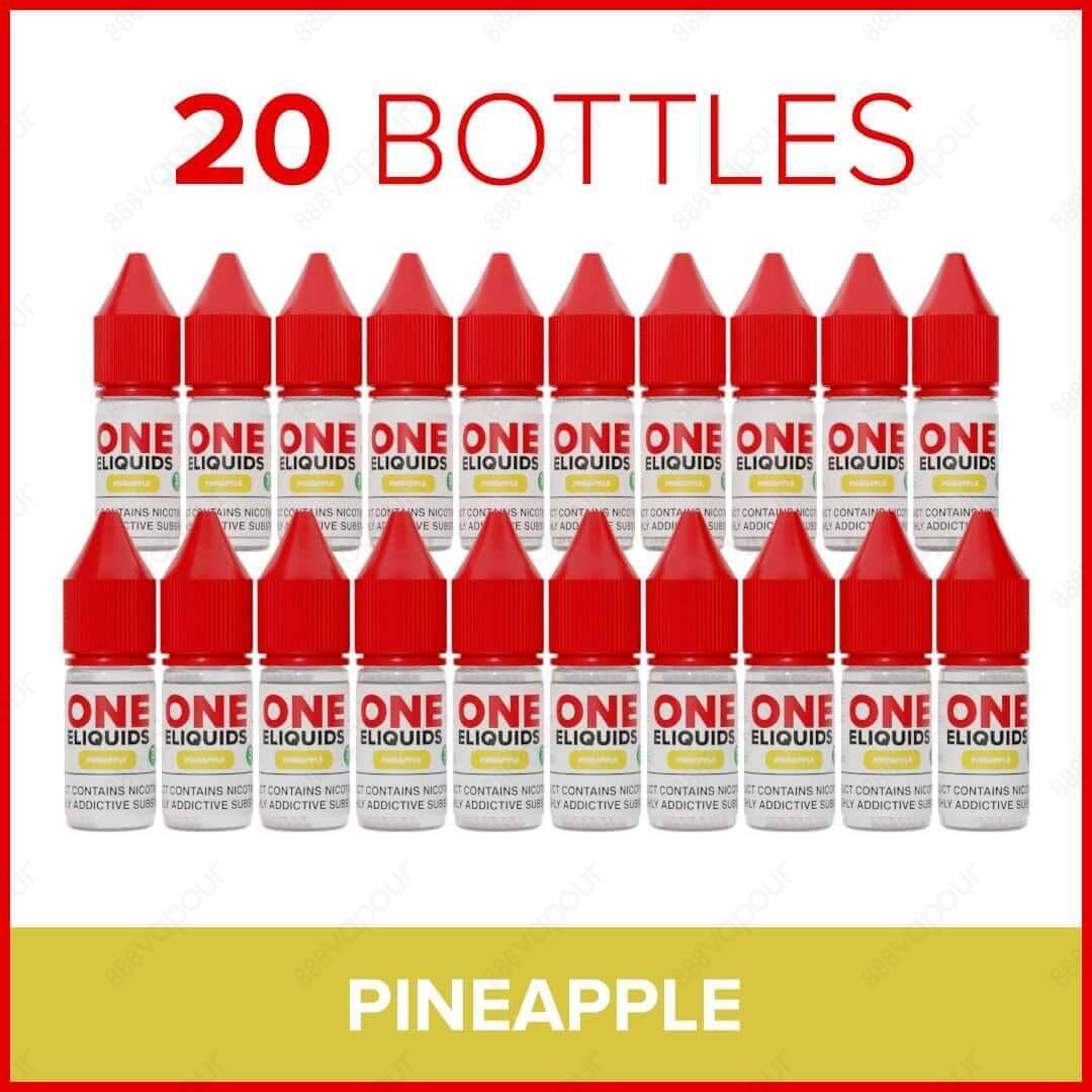 Group image of One ELiquids Pineapple 10ml Freebase E-Liquid