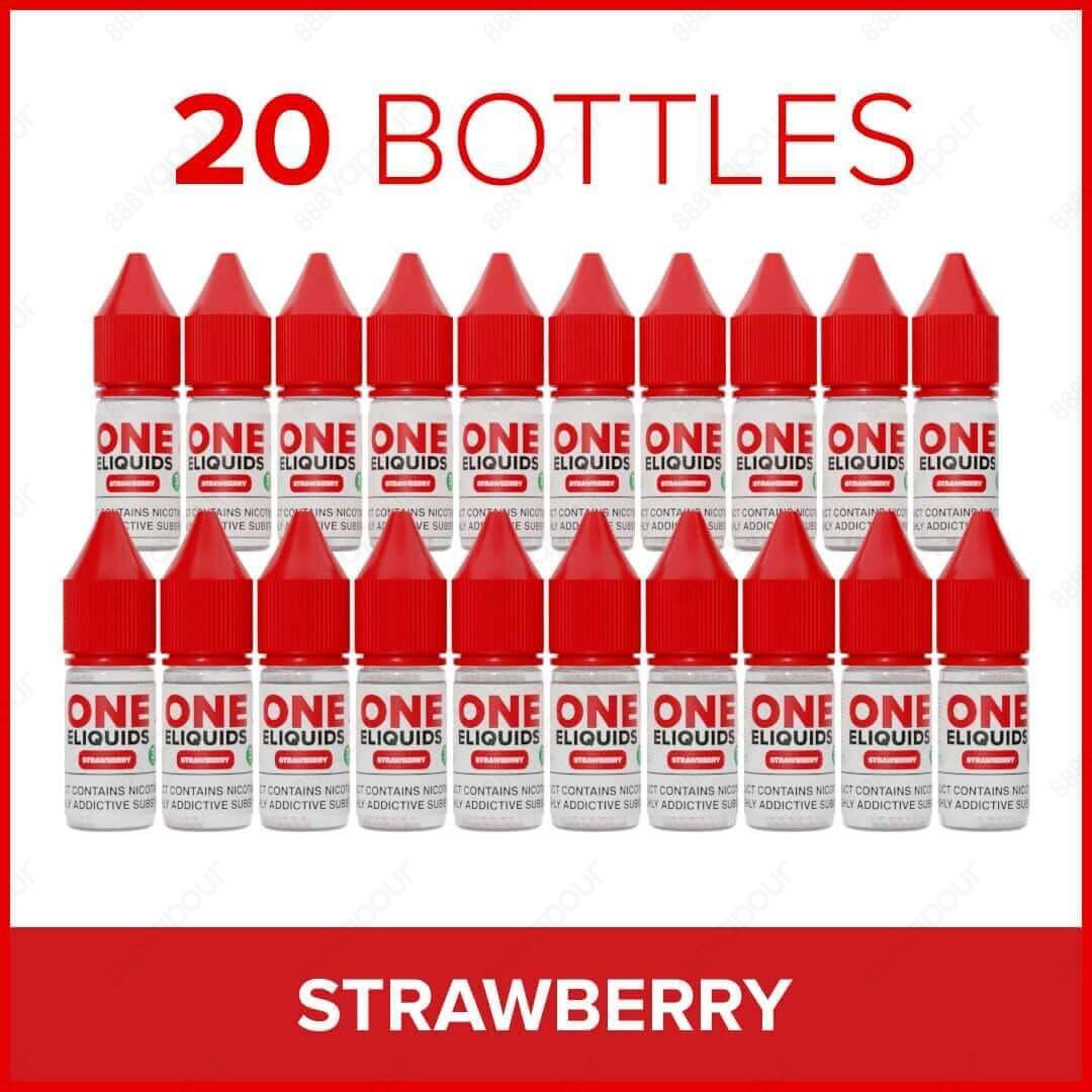 Group image of One ELiquids Strawberry 10ml Freebase E-Liquid