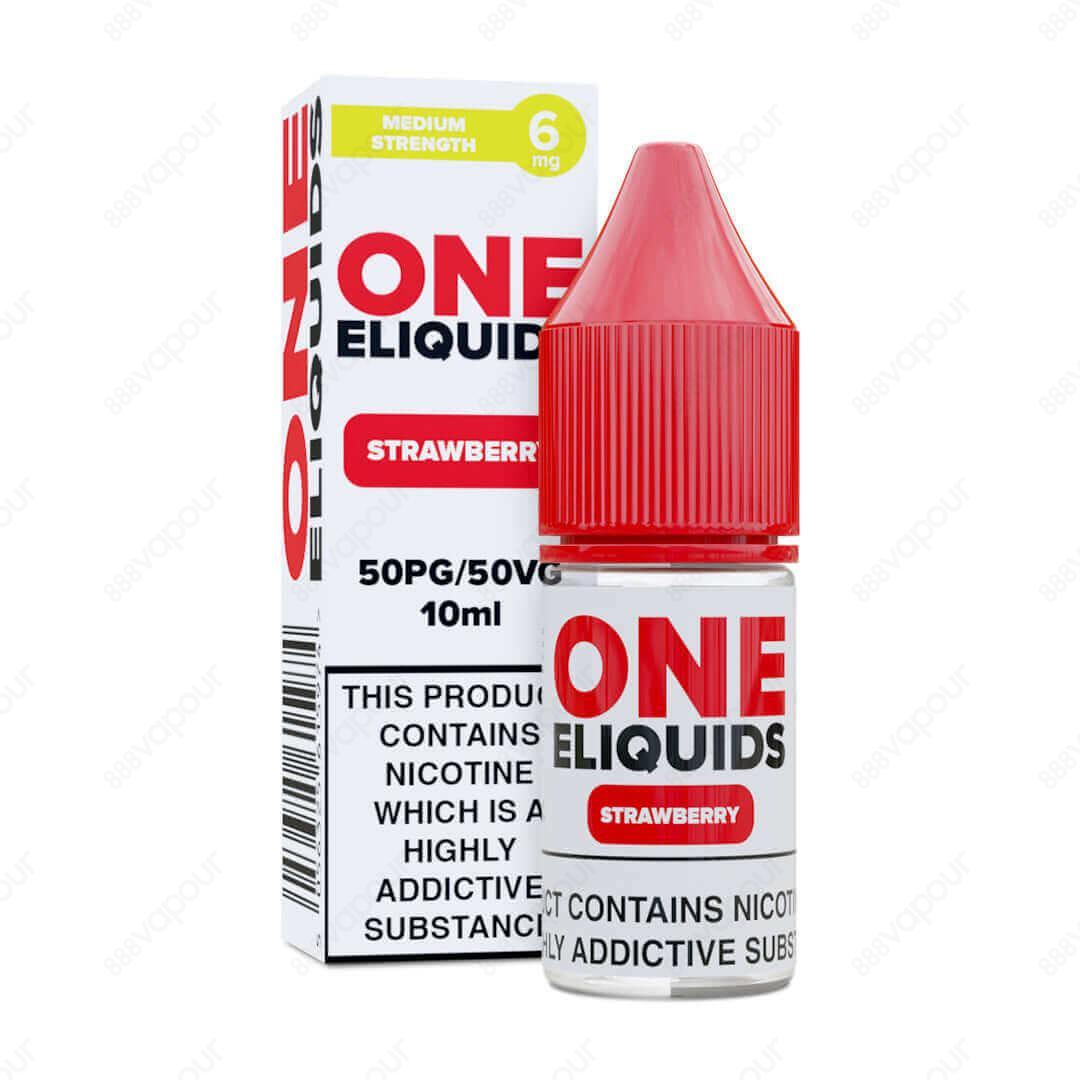 One ELiquids Strawberry 6mg Freebase E-Liquid