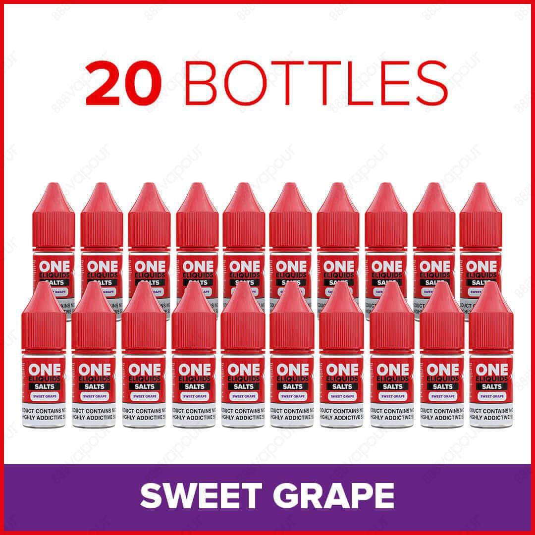 Group image of One ELiquids Sweet Grape 10ml Nicotine Salt E-Liquid
