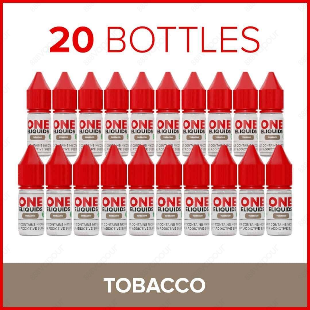 Group image of One ELiquids Tobacco 10ml Freebase E-Liquid
