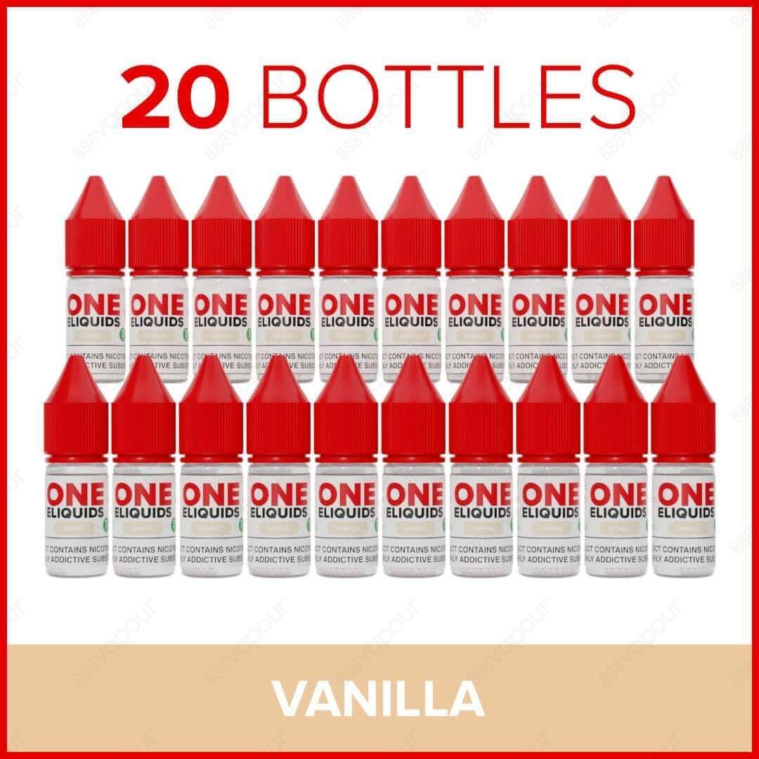 Group image of One ELiquids Vanilla 10ml Freebase E-Liquid