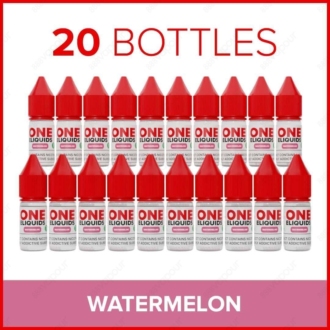 Group image of One ELiquids Watermelon 10ml Freebase E-Liquid