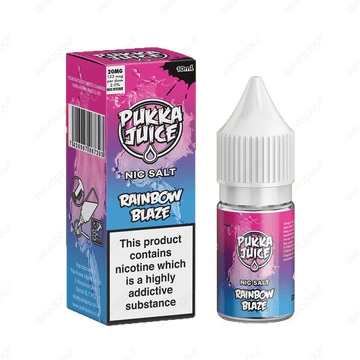 Pukka Juice Rainbow Blaze 10ml Nicotine Salt E-Liquid