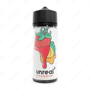 Unreal Raspberry Unreal2 Strawberry & Peach 120ml Shortfill E-Liquid
