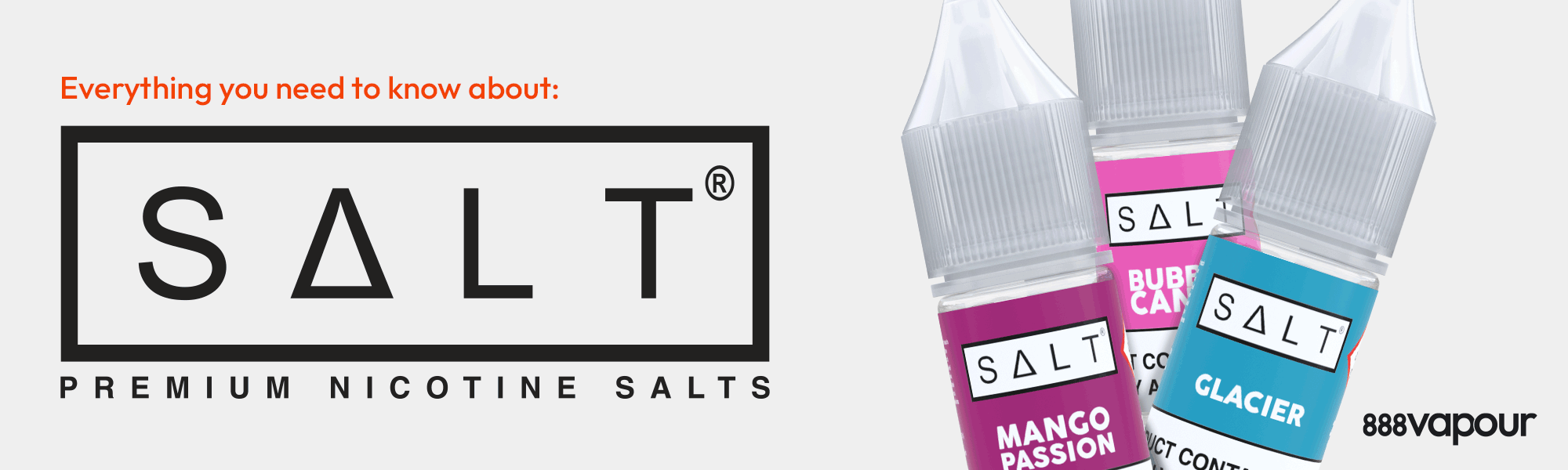 SALT - Why choose SALT Nicotine Salts?