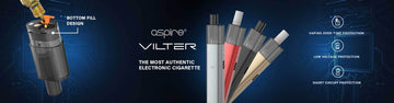 Aspire Vilter Pod Kit: The most authentic vaping experience - 888 Vapour