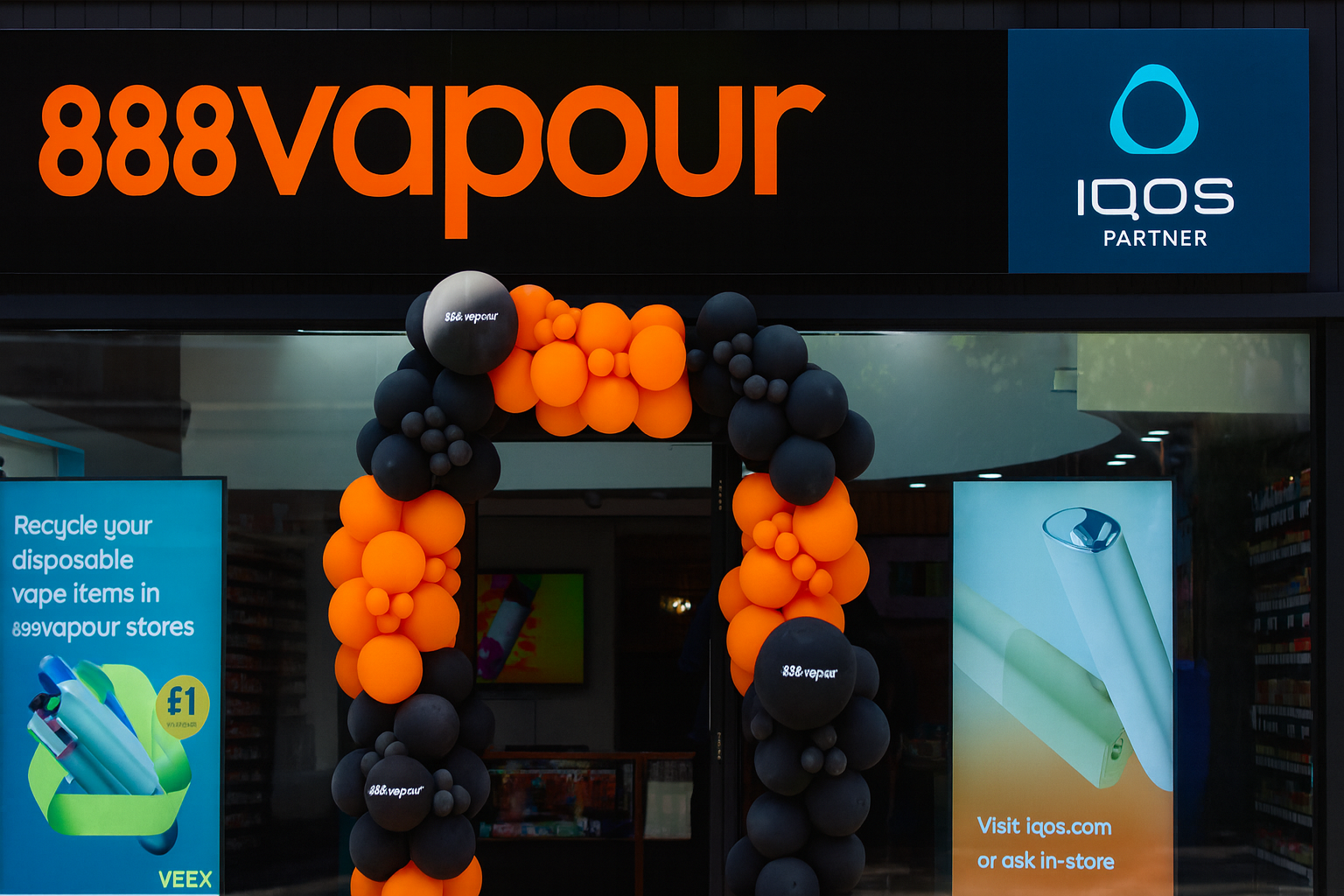 888 Vapour Opens New Flagship Store in Nottingham