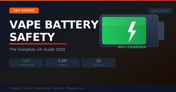 Vape Battery Safety: The Complete UK Guide (2026)
