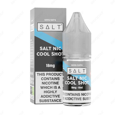 SALT 18mg Cool Salt Nicotine Shot - From £1.50 - 888 Vapour | £1.50 | 888 Vapour | SALT Cool Nicotine Shots are the convenient TPD compliant way of adding a cool hit of salt nicotine to your favourite e-liquids! Simply mix in with your shortfills for a co