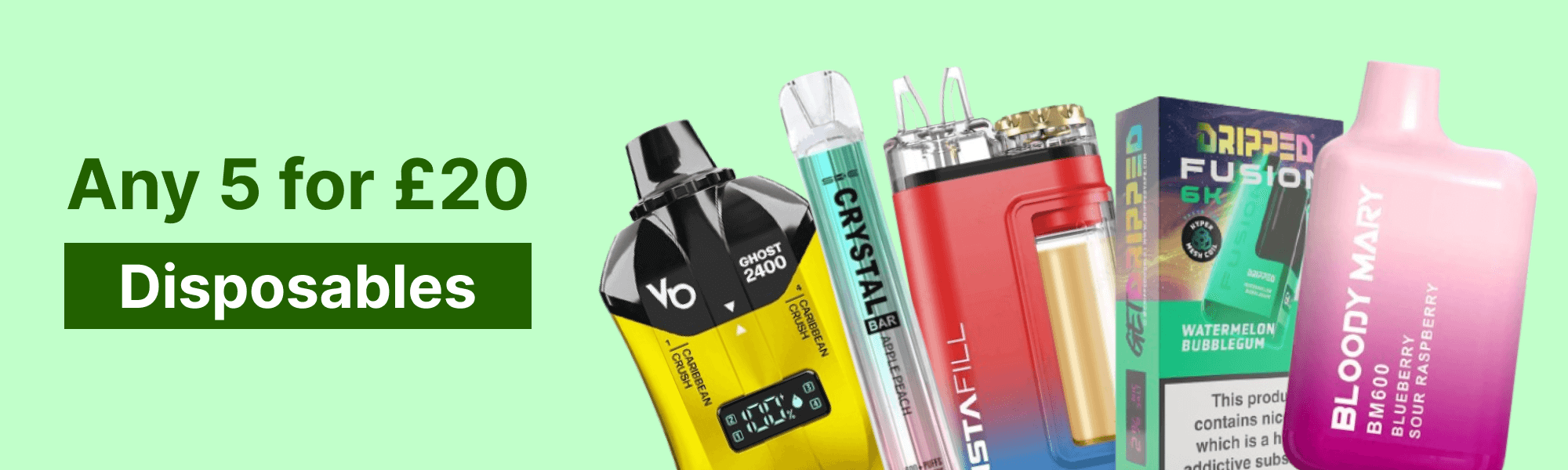 Disposable Vapes | Mix and Match 6 for 20 | 888 Vapour Disposable Vapes | Mix and Match 6 for 20 | 888 Vapour