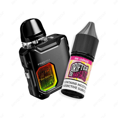 Freemax Galex Nano Pod Kit - Pink Lemonade Bundle | £26.99 | 888 Vapour | Introducing the Freemax Galex Nano Pod Kit by Freemax: the pocket-friendly, inhale activated device from Freemax that offers a discreet, yet powerful vaping experience! With an 800m
