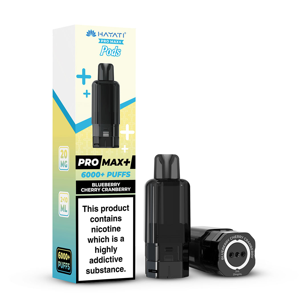 Hayati Pro Max Plus 6K Prefilled Pod Kit - Replacement Pods